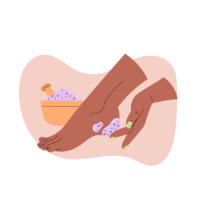 Kit de pedicura y cuidado de pies